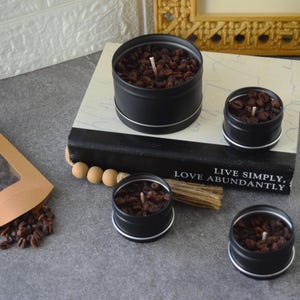 Candle Gift Set, Soy Wax Candles, Cafe Vibes, Coffee Lover, Gift Box