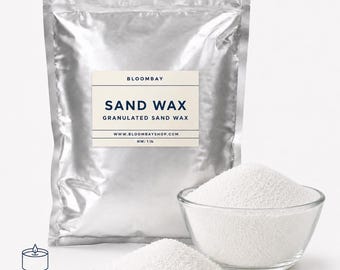 Granulated Sand Wax for DIY Refillable Candles
