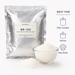 150 High melt point fully refined paraffin wax image 3