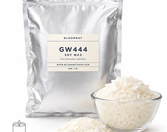 Golden 444 Soy Wax Flakes, High Melt Container Wax, Smooth Finish