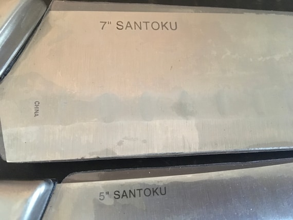 EMERIL LAGASSE KNIVES set of 2 Santoku 