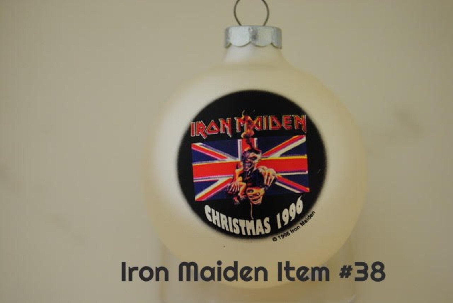 Iron Maiden Christmas Ornament 