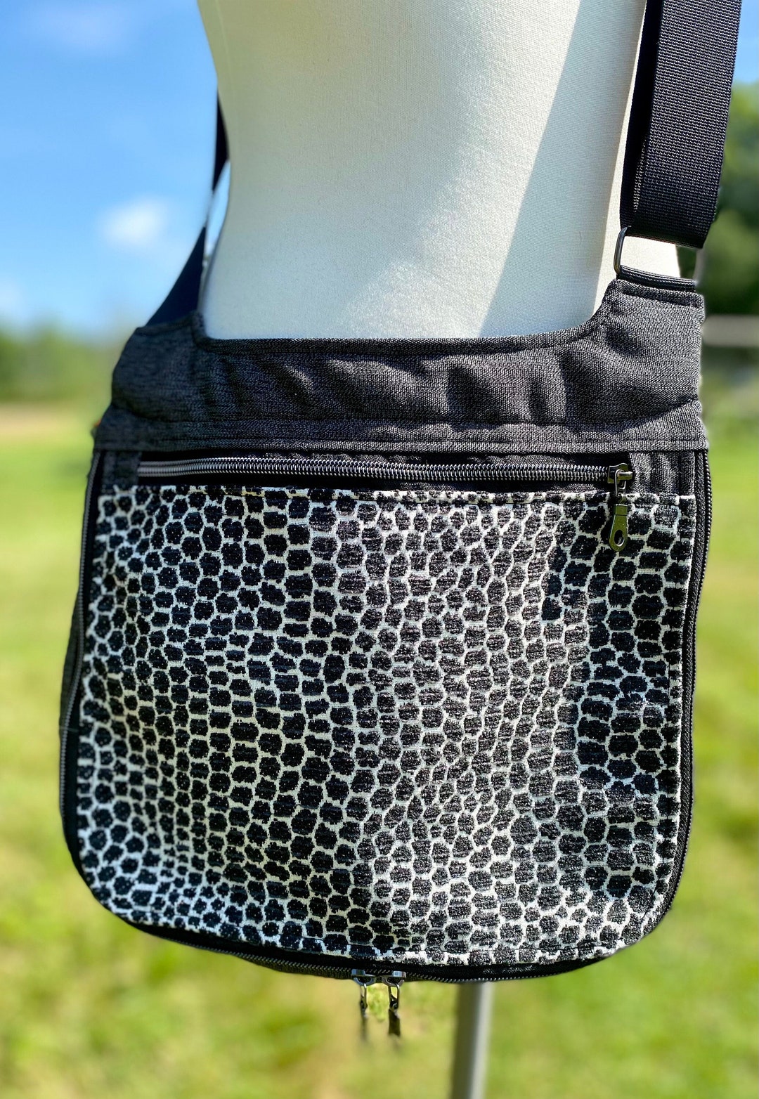 Small Vera Crossbody Bag - Moonflower Desert