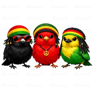 Bob Marley Three Little Birds - Etsy Canada