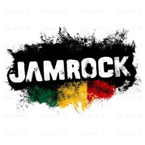 Jamrock PNG: Caribbean Festival T-Shirt Design (Digital Download