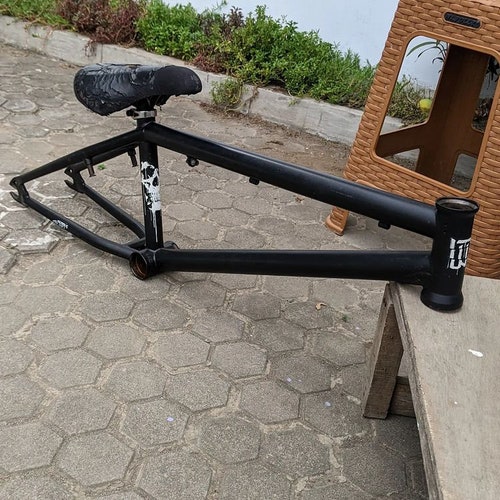 Shops Frame bicycle spare parts black color vintage