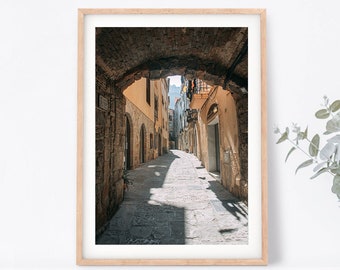 Spanish Street Photography Print, Travel Poster, Boho Wall Art (Digital Download)