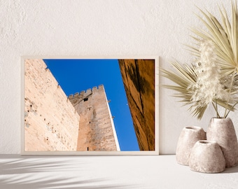 Spain Cityscape Print, Architecture Wall Art, Travel Photography (Digital Download)