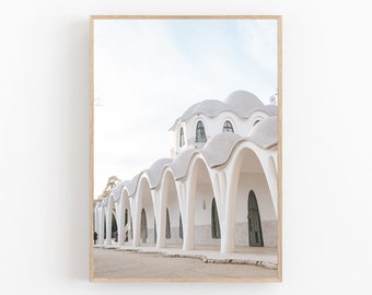 Parc de Sant Jordi, Spain City Print, Architecture Photography (Digital Download)