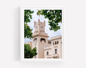 Spain City Print, Spain Poster, Travel Art Print, Architecture Art Print, Art Square Poster, Barcelona Photography, Spain Wall Art Print