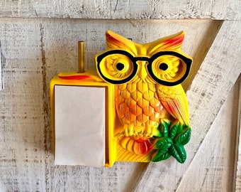 Miller Studios 70s Owl Wall Art Hanging Decor