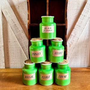 Green spice rack sale