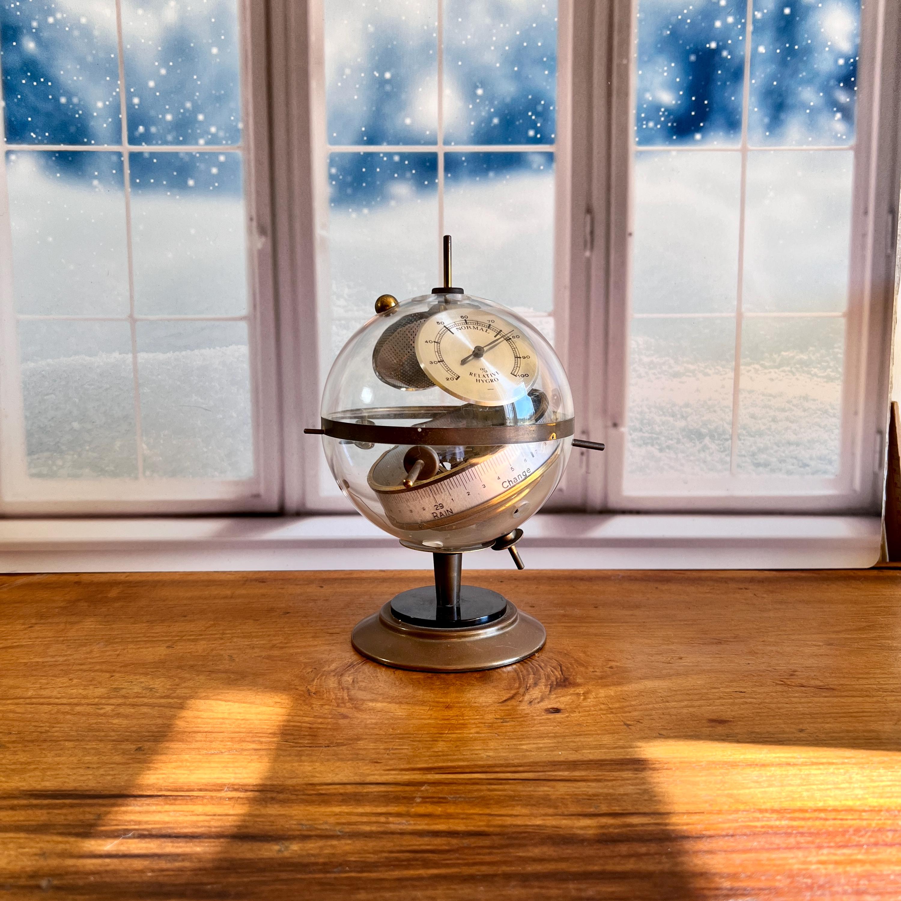 ヴィンテージ sputnik スプートニク ウェザーステーション　スペースエイジ Mid-Century Sputnik Weather Station - South Pointe Vintage