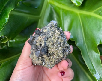 Epidote Raw Crystal Cluster 12