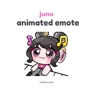 Animated Overwatch Juno Emote: Twitch/Discord/YouTube Chibi Emoji (GIF Files)