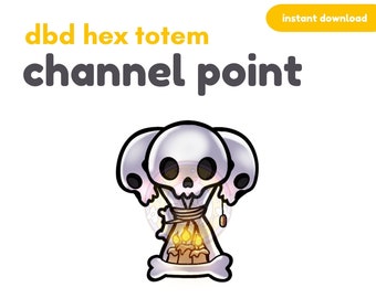 Hex Totem Chibi Emote: Twitch Channel Points (Digital Download)