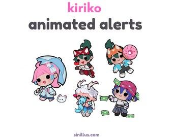 Kiriko Overwatch 2  Stream Alerts / Twitch Streamer / Youtube /  Obs / Streamlabs / StreamElements