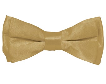 Vittorio Farina Boy's Solid Silky Bow Tie