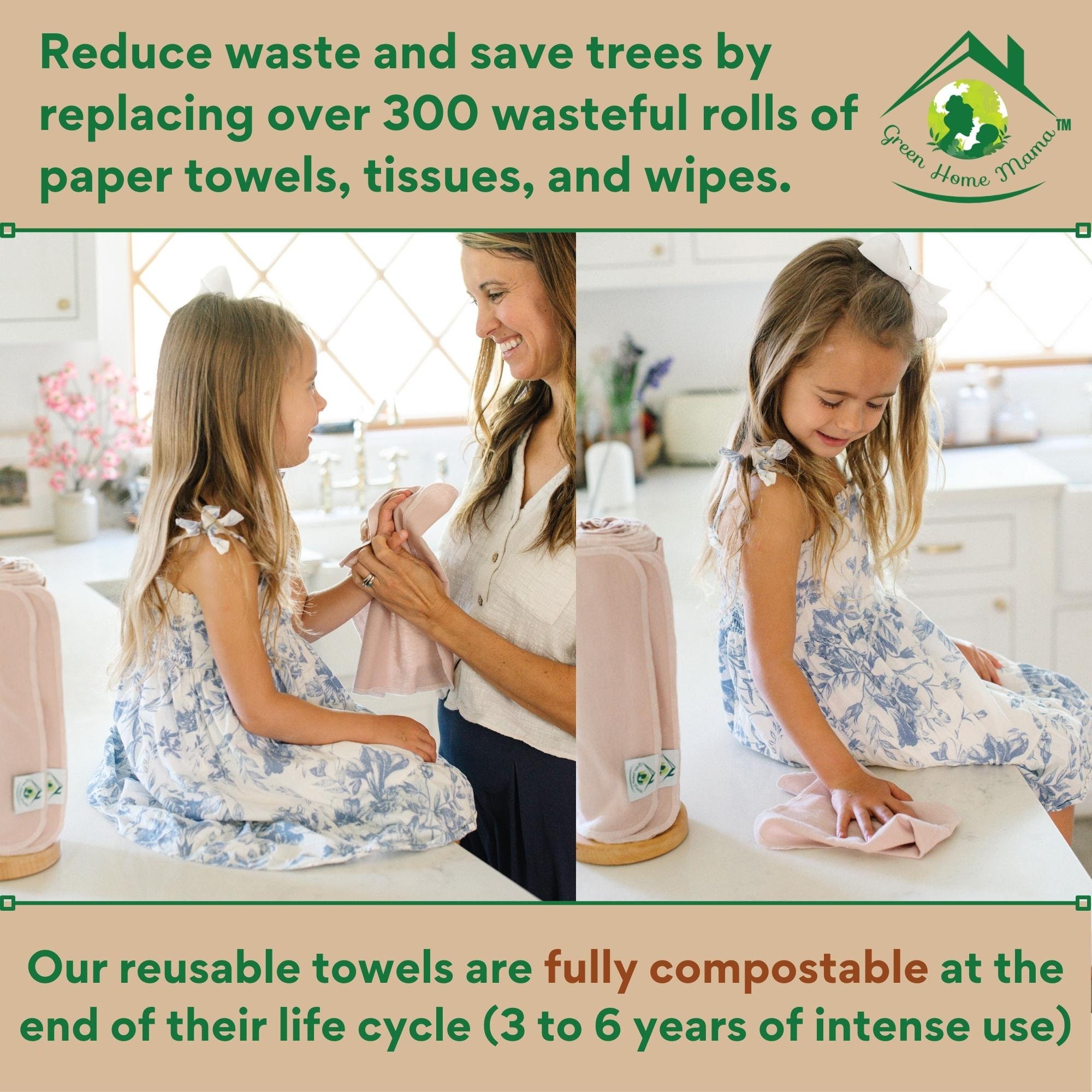  Reusable Paper Towels Washable Roll 29 Pack 12x11in, Reusable  Baby Wipes, Washable Paper Towels Cloth, Paperless Paper Towels, Eco  Friendly Paper Towels, Cloth Paper Towels, Reusable Napkins : Health &  Household