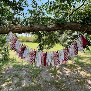 Rag Tie Garland | Customizable Colors & Size