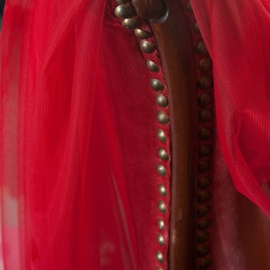 lipstick red fabric Christmas fabric bright red fabric wedding fabric mesh bridesmaid fabric, sheer red fabric, high quality tulle fabric
