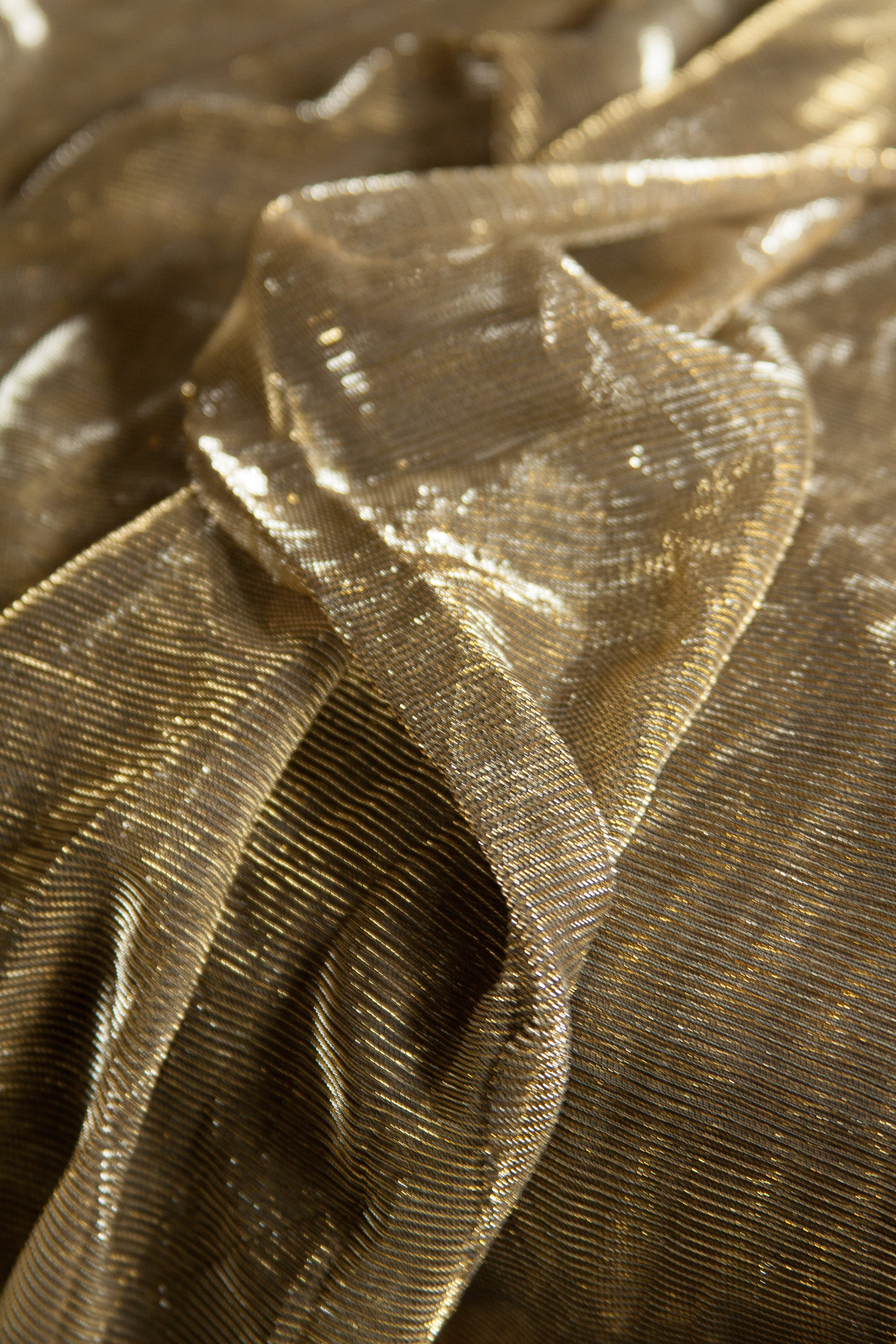 Black Metallic Fabric, Gold & Black Fabric, Gold Knit Fabric