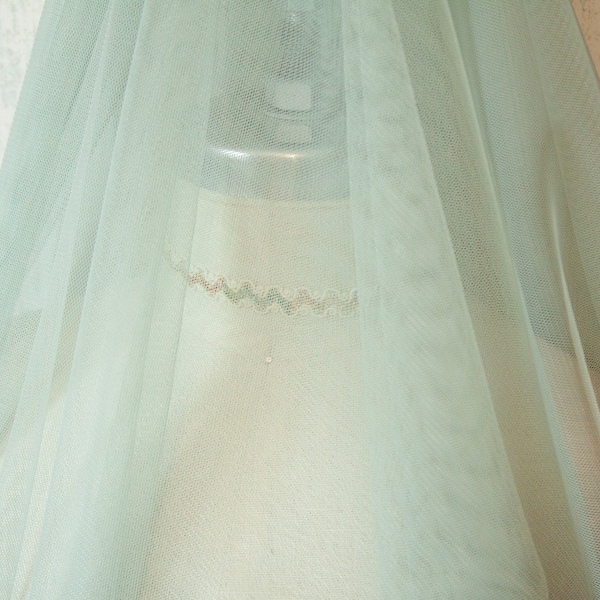 sage sea green tulle, basil green soft green fabric, soft lace tulle, green wedding décor, light sage premium fabrics, light green fabrics