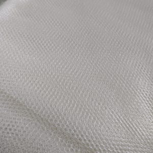 Ivory netting, off white bobbinette champagne crinoline fabric, underskirt fabrics ivory petticoat wide stiff nylon 70/72 net USA Fabric