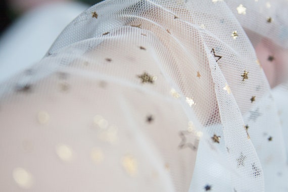 Buy Galaxy Gold Stars Tulle Glittery Mesh for Prom, Wedding Veil Tulle, Kids Outfit White Glitter Star Gold Foil Net Dress Bedroom Curtain Nets Online in India - Etsy Buy Galaxy Gold Stars Tulle Glittery Mesh for Prom, Wedding Veil Tulle, Kids Outfit White Glitter Star Gold Foil Net Dress Bedroom Curtain Nets Online in India - Etsy