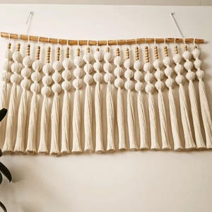 Beautiful Macrame wall hanging, Tapestry for Boho Home Decor, Over the Bed Decor, Macrame Headboard Bohemian Accent Macrame