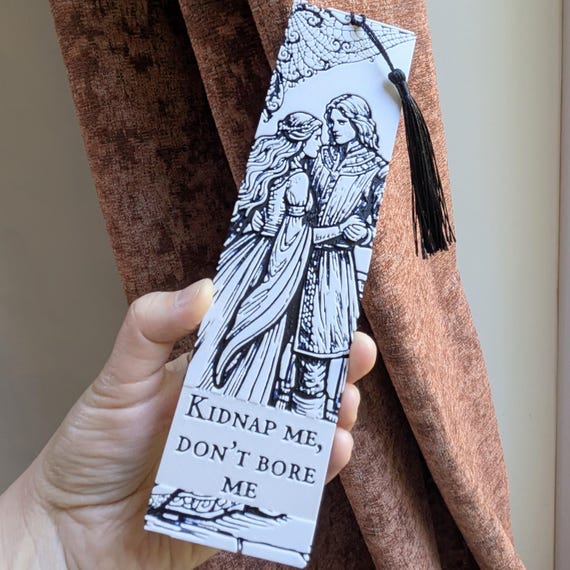 Don't Bore Me - Romantasy Bookmark Funny Quote | Fantasy | BookTok Inspired Gift