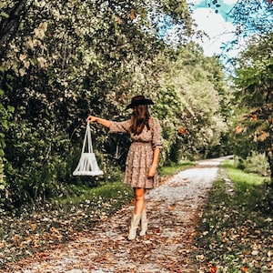 Boho light, Chandelier, Macrame Lamp Shade, Macrame Chandelier, Bohemian Lamp Shade, Bohemian Decor, STRING LED LIGHTS