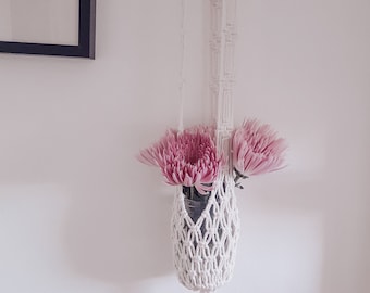 Macrame plant hanger, macrame lamp, farmhouse,Bohemian, wall hanging, boho decor, wedding decoration, candel holder, gift, home decor