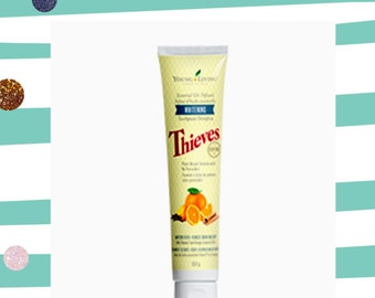 Thieves AromaBright-tandpasta, natuurlijke tandpasta, etherische olie, fluorvrij, jong leven, Thieves Whitening Tandpasta gezondheid tandheelkundige zorg