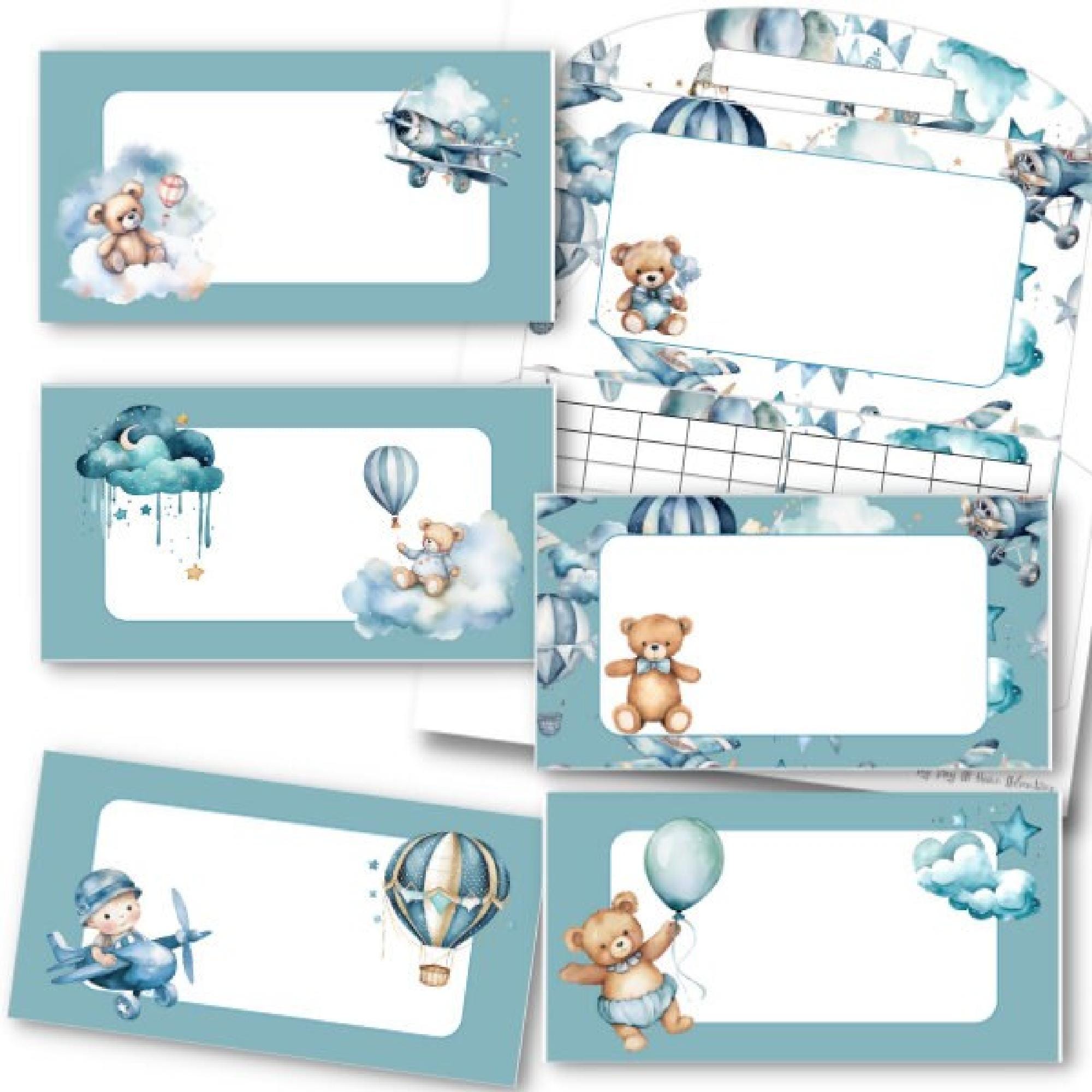 Baby Boy Printable Cash Envelopes – 6 Budget Envelopes