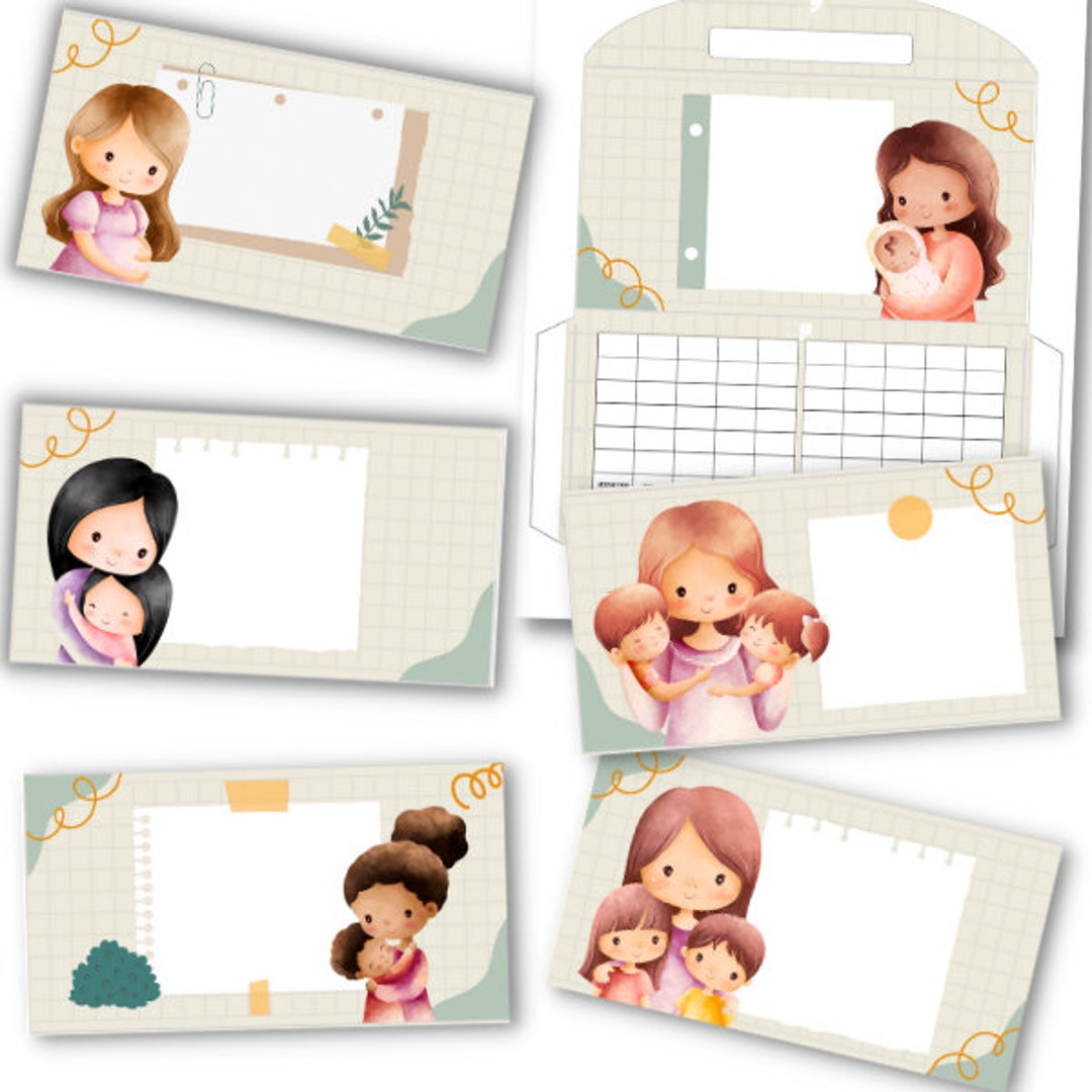 Mom Cash Envelope Printables, Cash Envelopes Printable, Cash Envelope ...