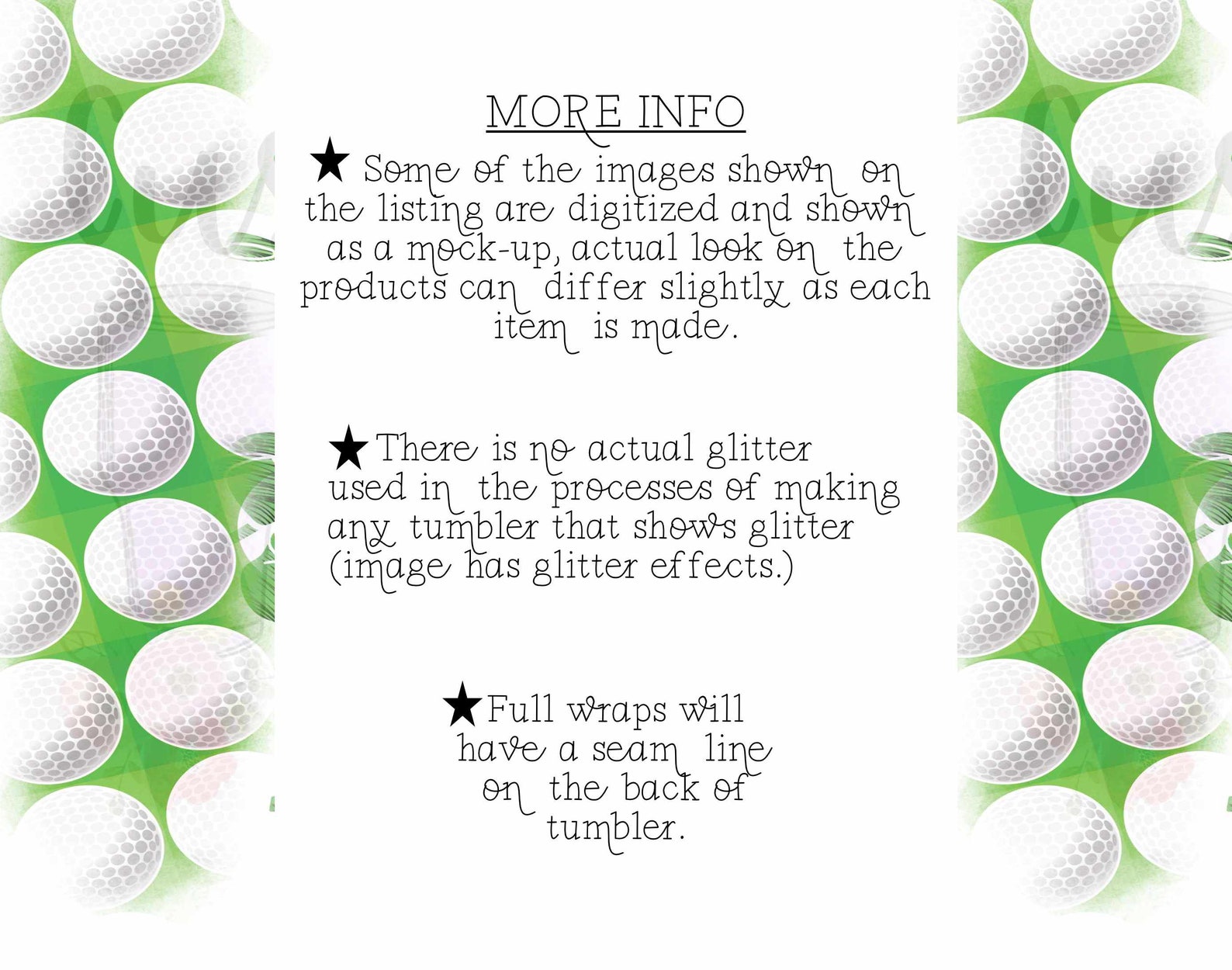Golfer Tumbler main image 1