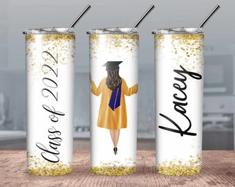 Personalized Graduation Tumbler// Custom Graduation Gift// Graduation 2022 Gift idea// Personalized Graduation Gift//Graduation gift for her