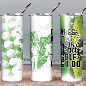 Personalized Golf tumbler//Tumbler for Golfers//Golfing tumbler//Golf Water Bottle or tumbler//Perfect gift for Golfers// Golf Water Bottle