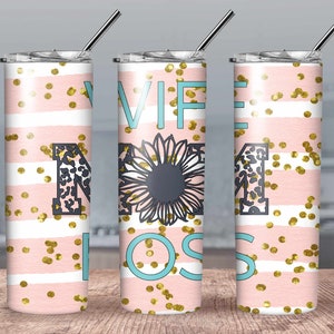 Boss mom wife tumbler// Mothers day tumbler// Mom Glitter Tumbler// Tumbler Gift for Moms// Personalized Mothers day tumbler