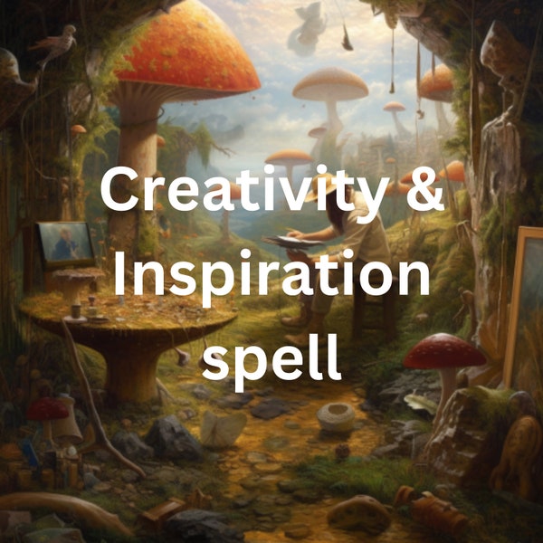 Creativity & Inspiration Spell - Unleash Your Creative Potential: Personalized Creativity and Inspiration Spell Casting Service