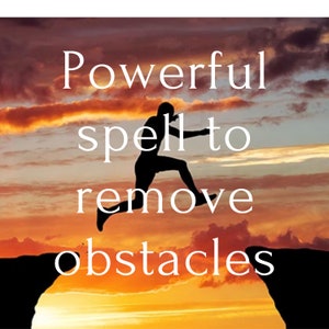 Remove obstacles and barriers spell. Remote casting. Be successful. Photo evidence with report. invoke Ganesha to encompass life decisions.