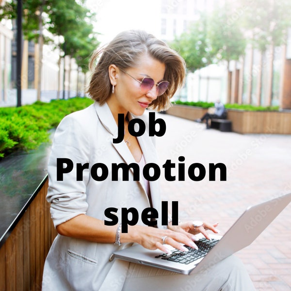 Job promotion spell - A remote ritual performed to help move you up the career ladder. Reach your desired success. Have a financial raise!