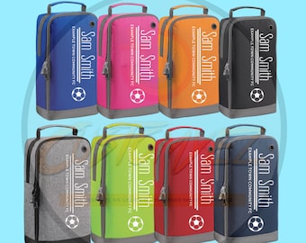 personalised walking boot bag