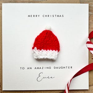 Tarjeta de Navidad personalizada - Hija / Hijo