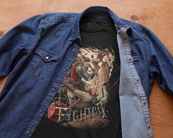 Legendary Fighter Class TTRPG Clothing | Unleash Your Inner Warrior with this DnD Fighter Class Shirt | Perfect Gift for Tabletop RPG Fans