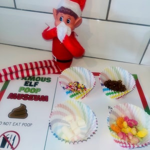 Gra Elf do druku | Muzeum Kupy | Pobierz natychmiast | Gry Elfów na Boże Narodzenie | Pomysły na Elfa | Rekwizyty Elfa | Zestaw Elfa | Zestaw Elfa