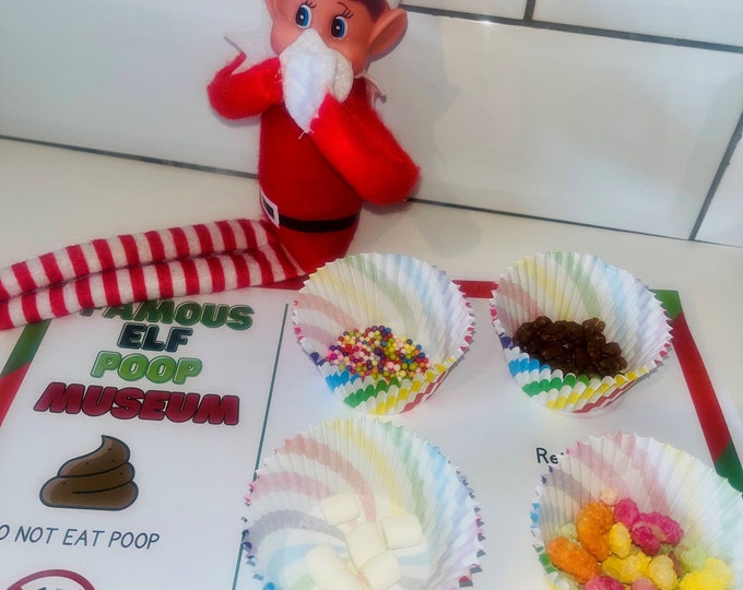 Printable Elf GameMuseum Instant Download Christmas Elf Printable Elf GameMuseum Instant Download Christmas Elf