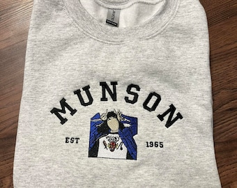 Sweat-shirt Munson| Eddie| Choses étranges