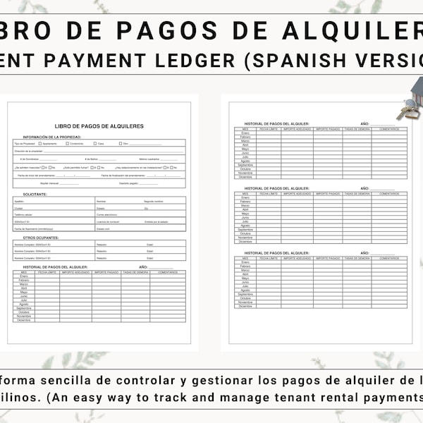 Payment Ledger Form Etsy